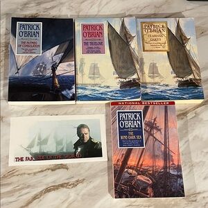 Master and Commander Aubrey–Maturin Patrick O’Brian SC Books (Lot #4)